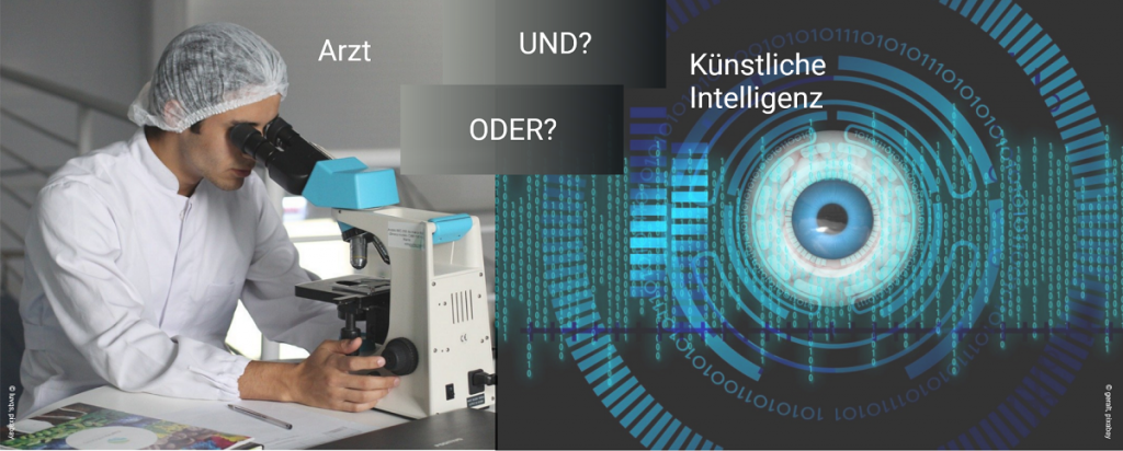 Künstliche Intelligenz in der Krebsdiagnostik © Krebsinformationsdienst, erstellt mit BioRender.com